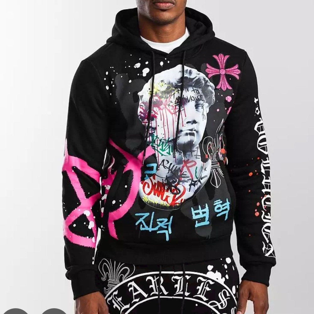 Smoke Rise - Graffiti Hooded Sweatshirt